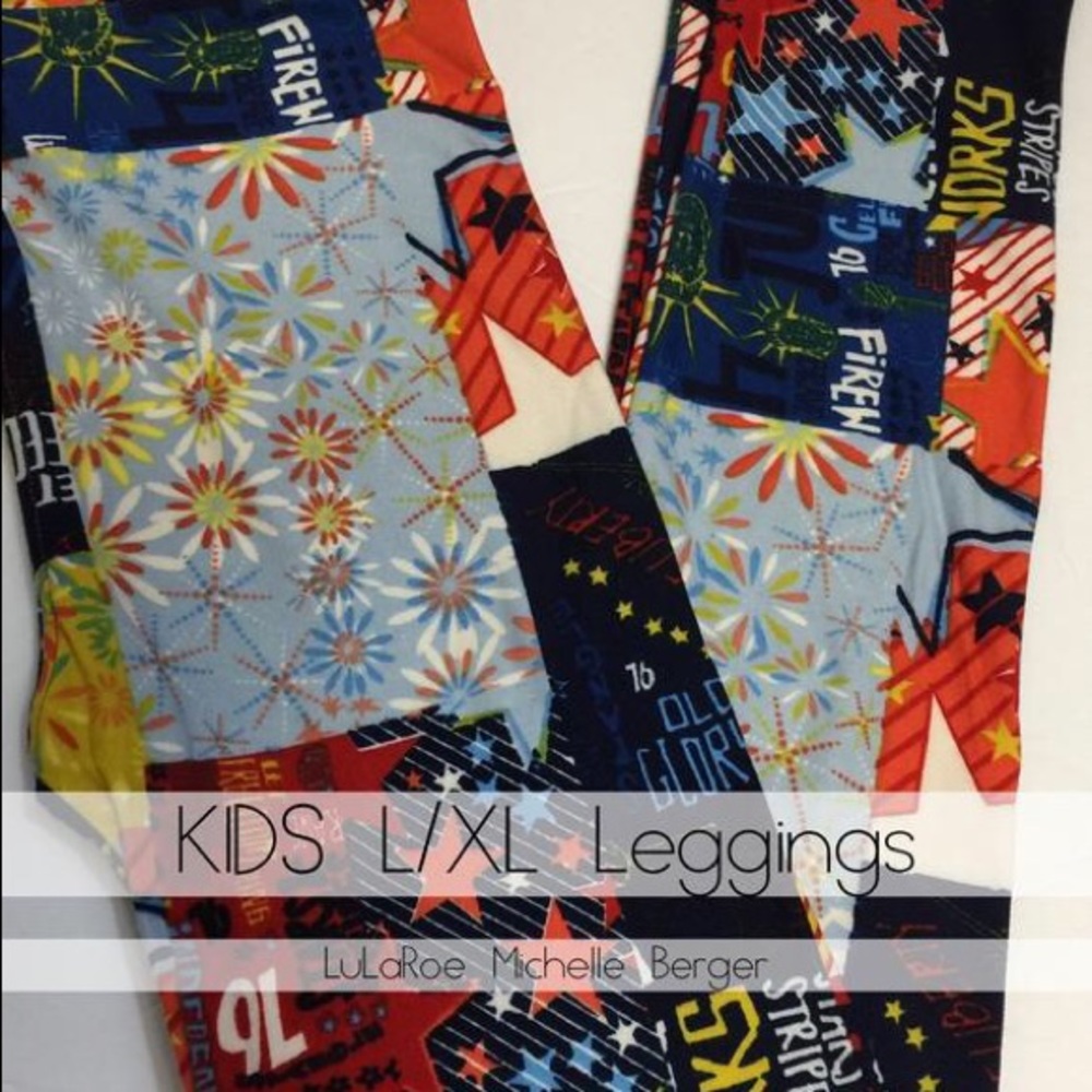 LuLaRoe Kids L/XL Leggings